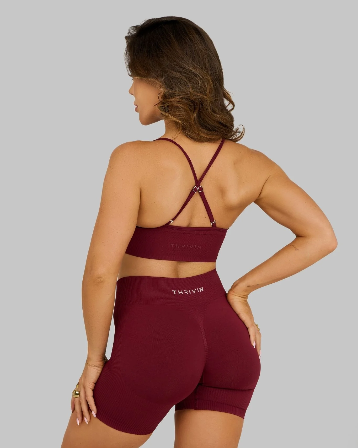 Elevate™ Multiway Sculpt Seamless Bra | Fine Wine - Image 4