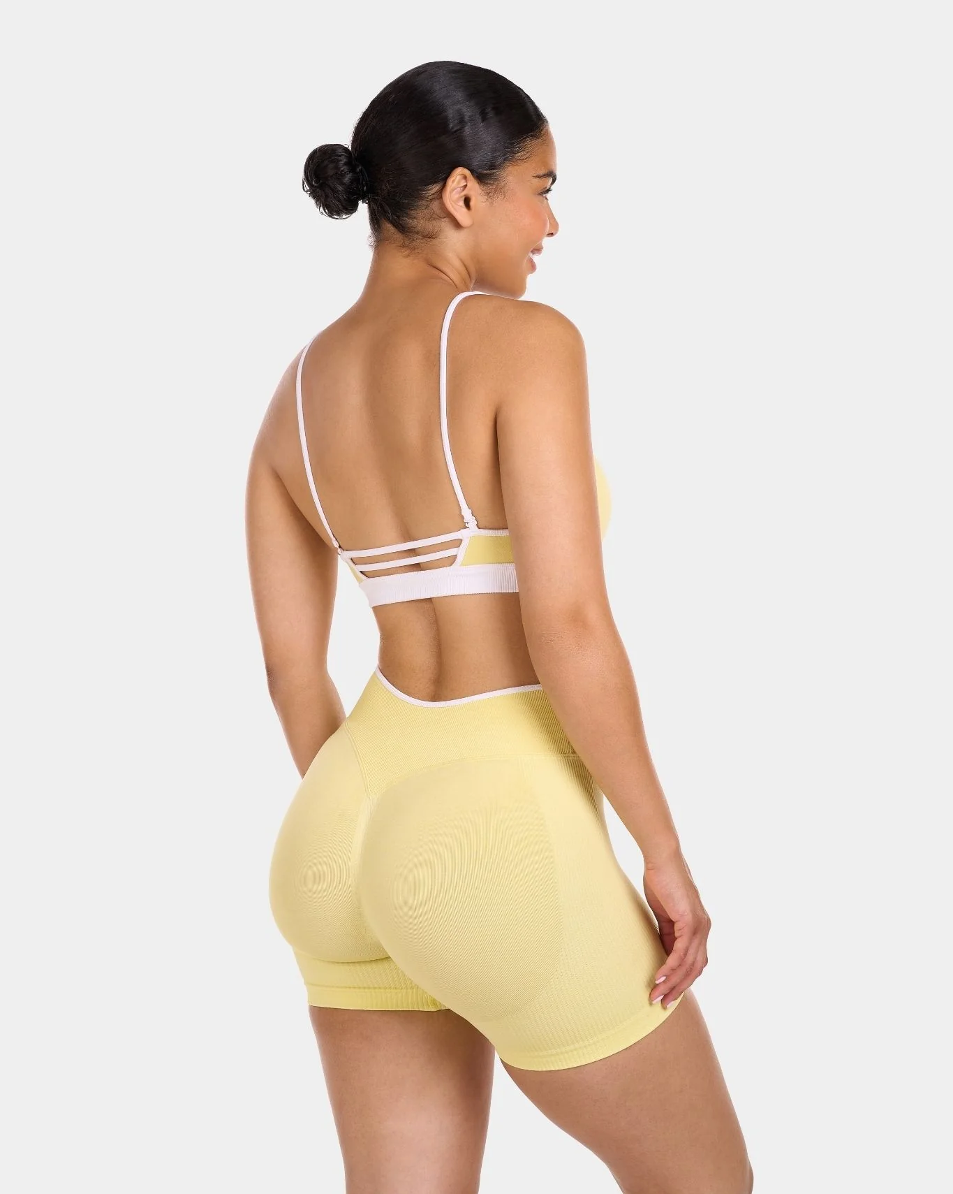 Multiway Rewind V-Edge Bra | Lemon Drop - Image 3