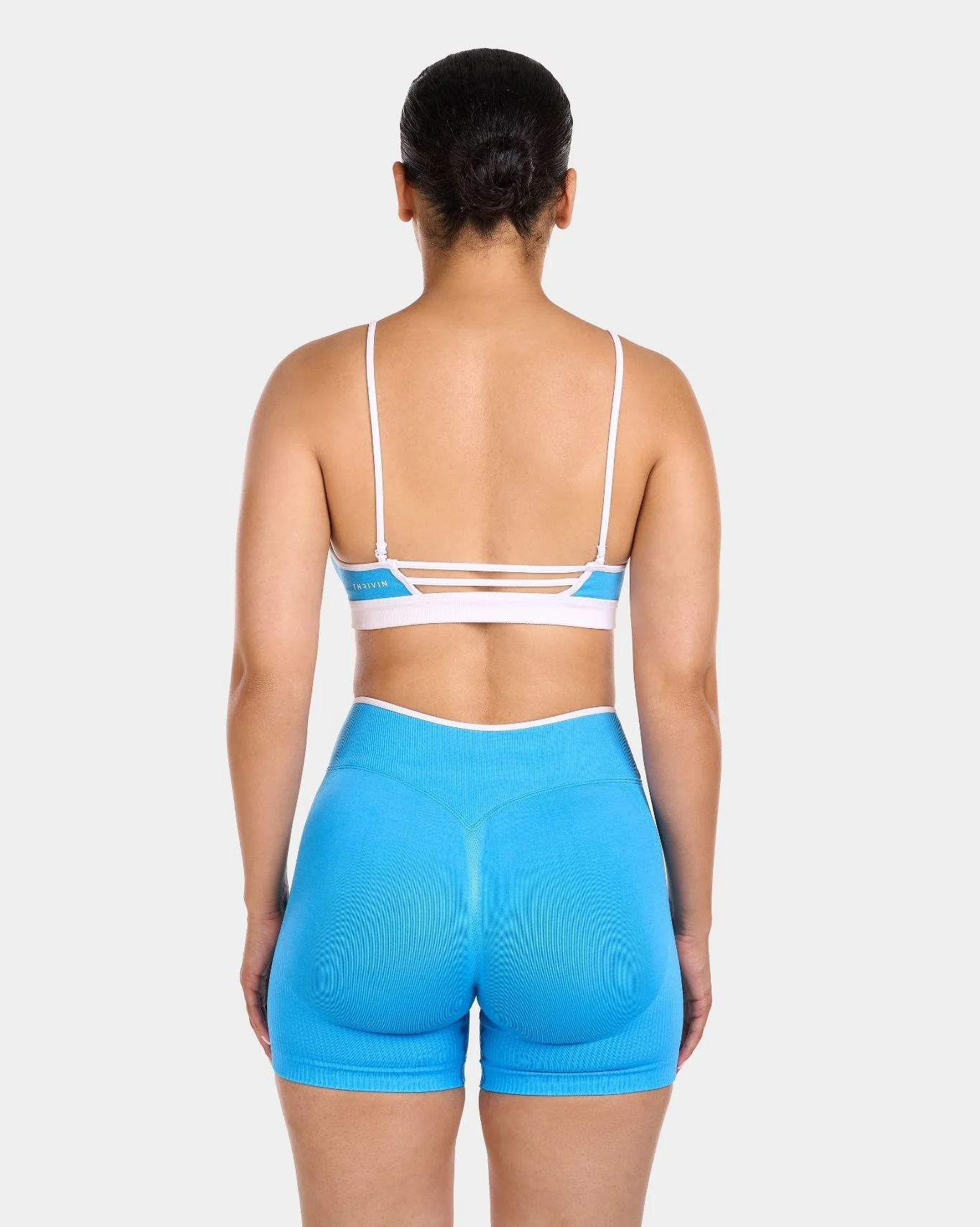 Multiway Rewind V-Edge Bra | Sky Blue - Image 5