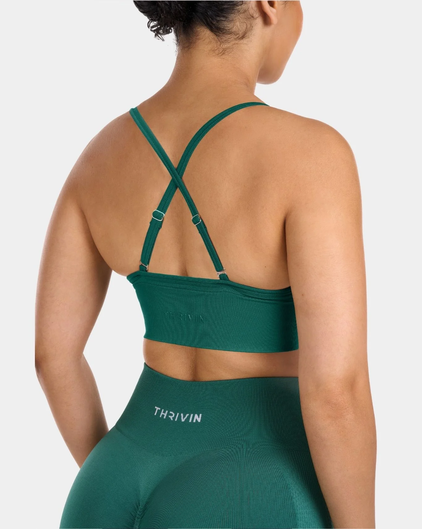 Multiway Sculpt Seamless Bra | Emerald green - Image 4