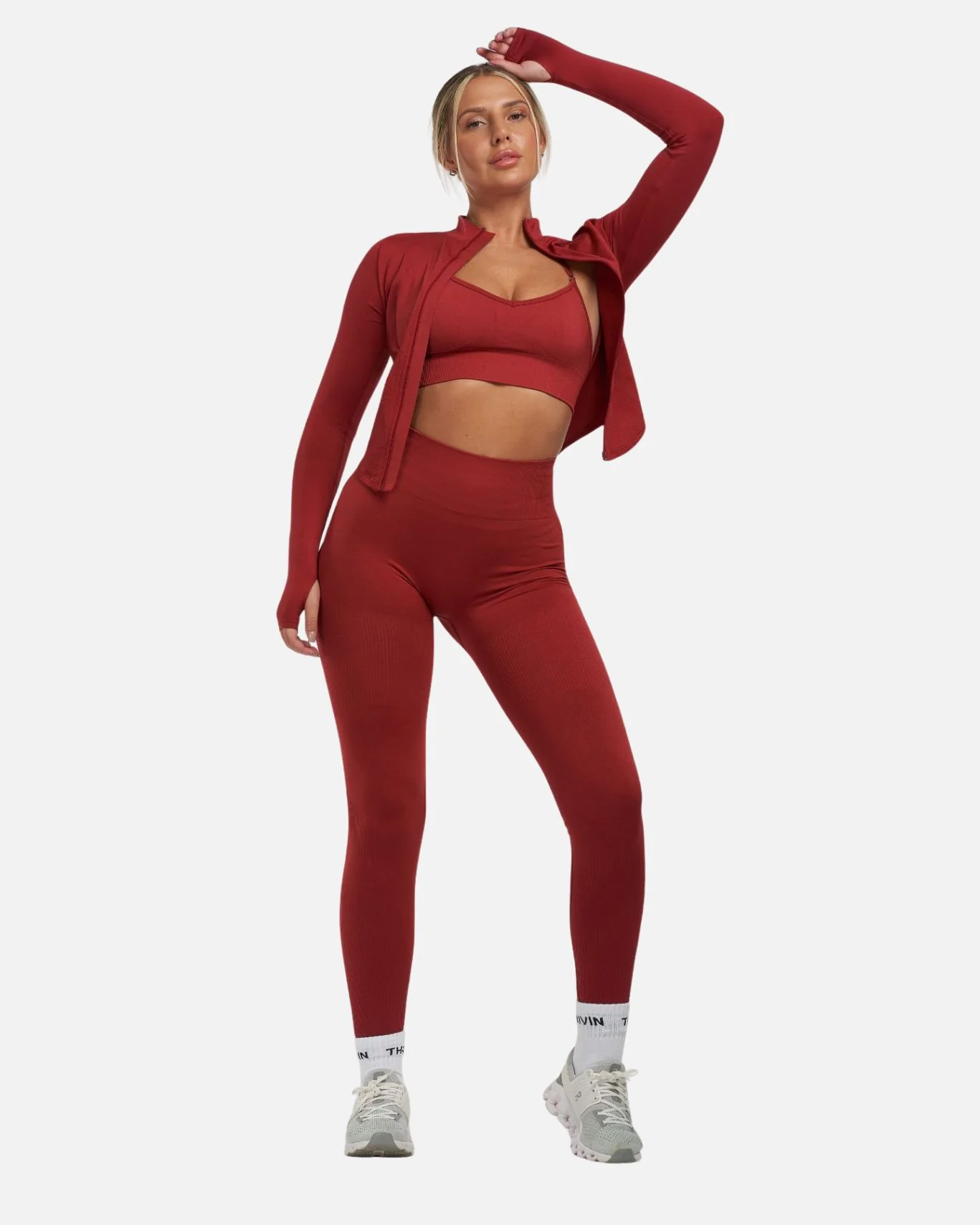 THRIVIN Silk Socks | White - Image 5